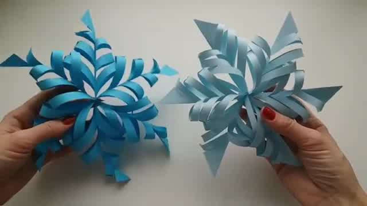 Новогодние Поделки Из Бумаги Легко