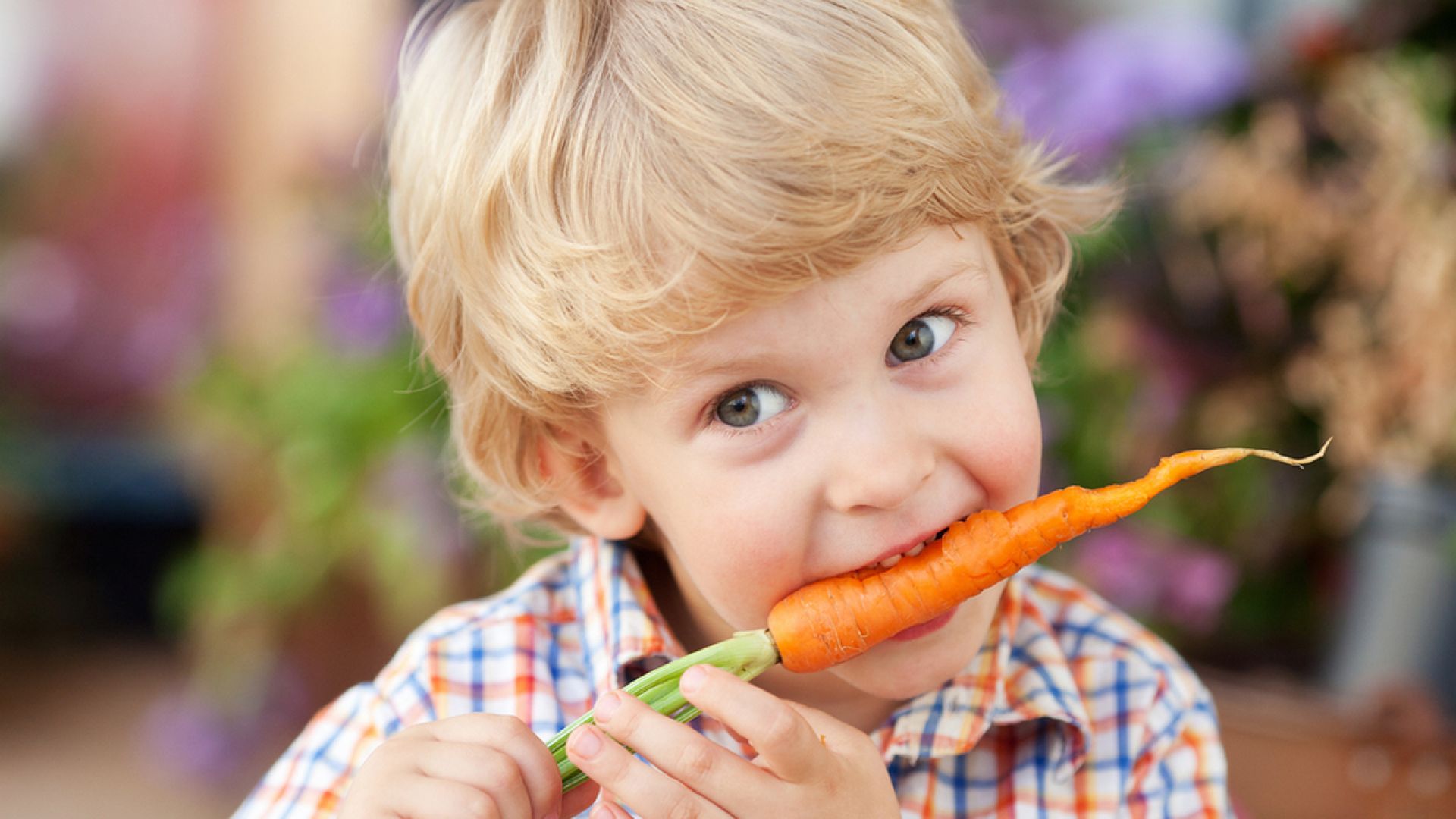 Овощи для детей. Овощи и фрукты для детей. Мальчик ест морковку. Ребенок ест овощи и фрукты.