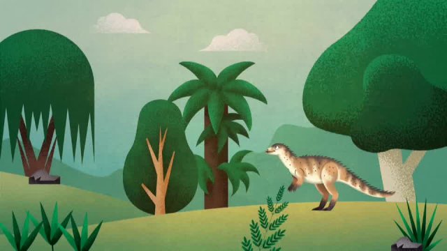 Динозавры. Ориктодромей