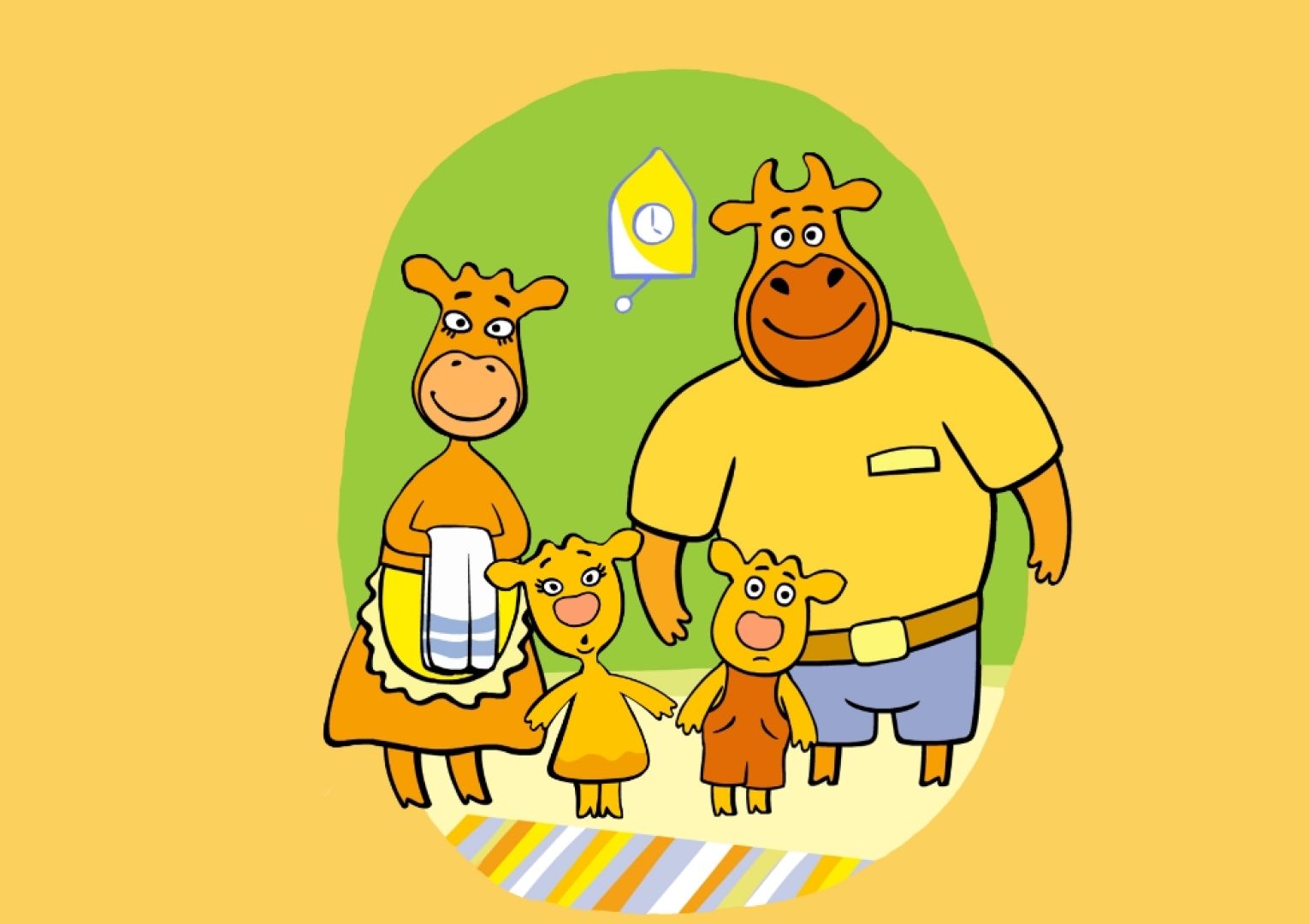 Оранжевая корова мультфильм сборник